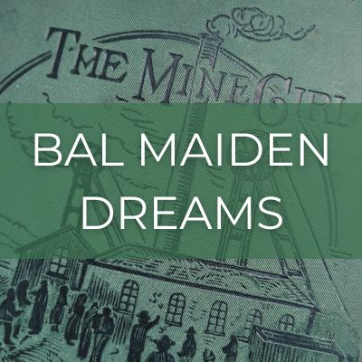 Green and black book cover with text 'Bal Maiden Dreams'